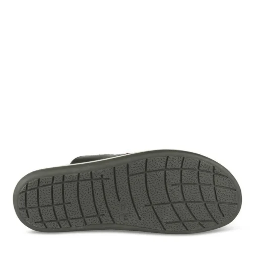 Mules NOIR Homme Motif Uni A Enfiler
