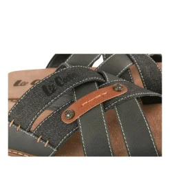 Mules NOIR Homme Motif Uni A Enfiler
