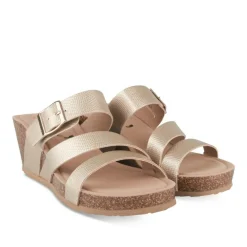 Mules OR Femme Motif Animal A Enfiler