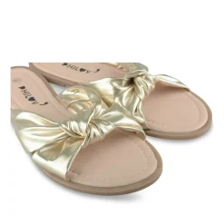 Mules OR Femme Motif Animal A Enfiler
