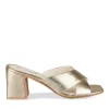 Mules OR Femme Motif Paillettes A Enfiler