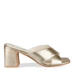 Mules OR Femme Motif Paillettes A Enfiler