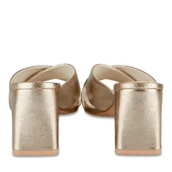 Mules OR Femme Motif Paillettes A Enfiler