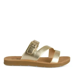 Mules OR Femme Motif Uni A Enfiler