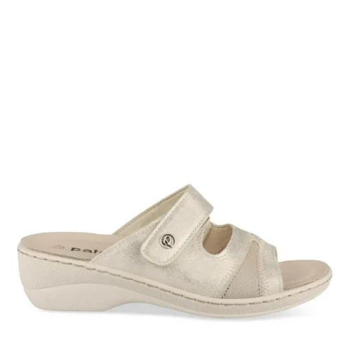 Mules OR Femme Motif Uni A Enfiler