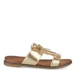 Mules OR Femme Motif Uni A Enfiler
