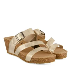 Mules OR Femme Motif Uni A Enfiler