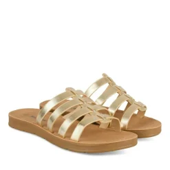 Mules OR Femme Motif Uni A Enfiler
