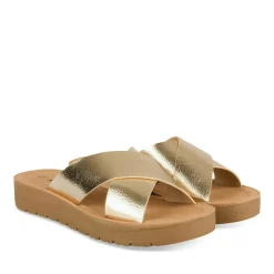 Mules OR Femme Motif Uni A Enfiler