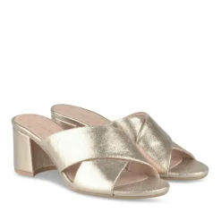 Mules OR Femme Motif Uni A Enfiler