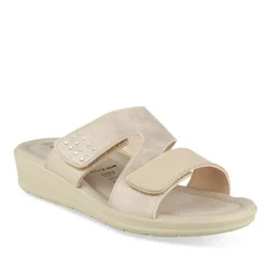 Mules OR Femme Motif Uni A Enfiler