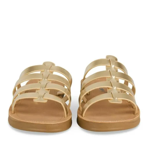 Mules OR Femme Motif Uni A Enfiler