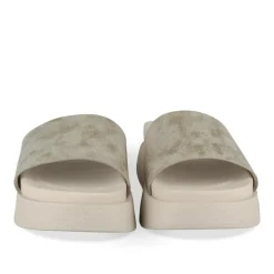 Mules OR Femme Motif Uni A Enfiler