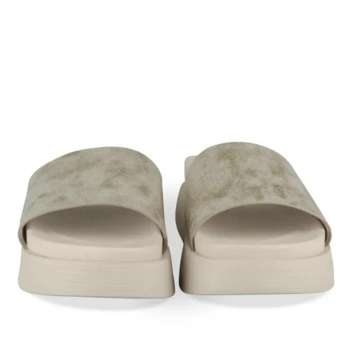Mules OR Femme Motif Uni A Enfiler