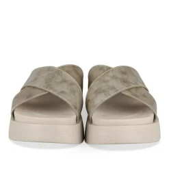 Mules OR Femme Motif Uni A Enfiler