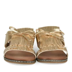 Mules OR Femme Motif Uni A Enfiler