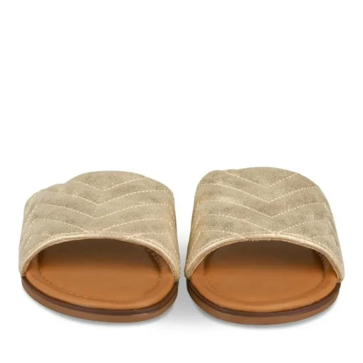 Mules OR Femme Motif Uni A Enfiler