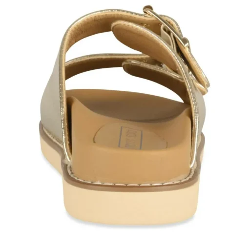 Mules OR Femme Motif Uni A Enfiler
