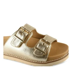 Mules OR Femme Motif Uni A Enfiler