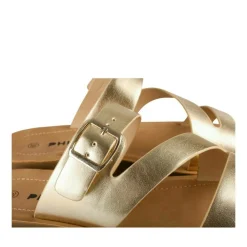 Mules OR Femme Motif Uni A Enfiler