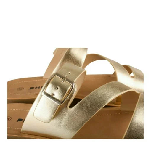 Mules OR Femme Motif Uni A Enfiler