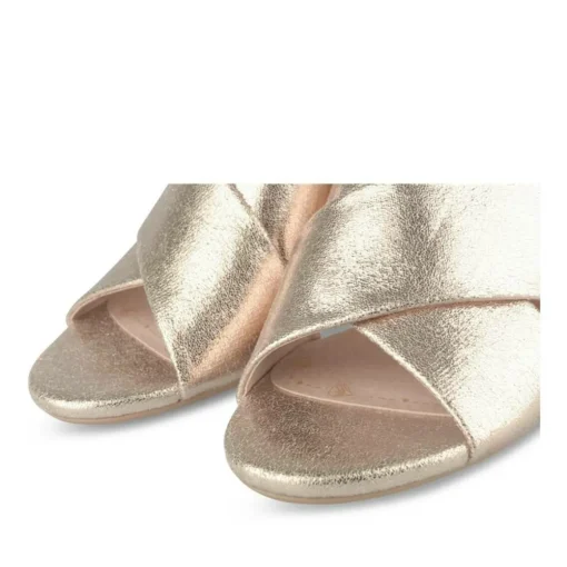 Mules OR Femme Motif Uni A Enfiler