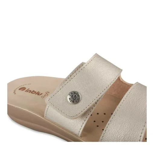 Mules OR Femme Motif Uni A Enfiler