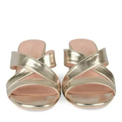 Mules OR Femme Motif Vernis A Enfiler
