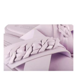 Mules ROSE Femme Motif Chaîne A Enfiler