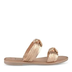 Mules ROSE Femme Motif Paillettes A Enfiler