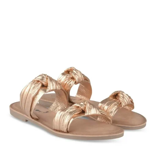 Mules ROSE Femme Motif Paillettes A Enfiler