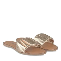 Mules ROSE Femme Motif Paillettes A Enfiler