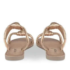 Mules ROSE Femme Motif Paillettes A Enfiler