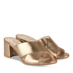 Mules ROSE Femme Motif Uni A Enfiler