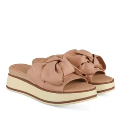 Mules ROSE Femme Motif Uni A Enfiler