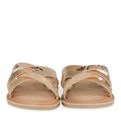 Mules ROSE Femme Motif Uni A Enfiler