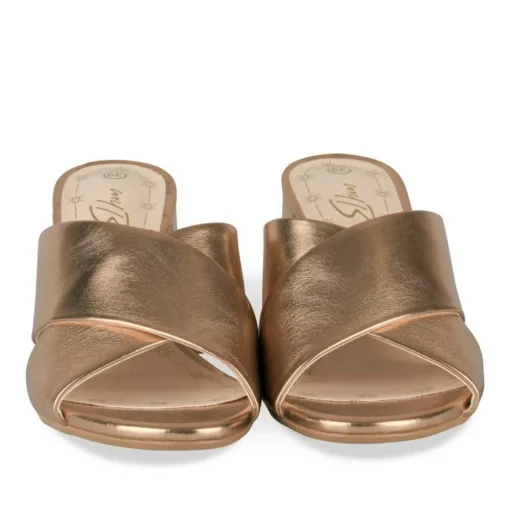 Mules ROSE Femme Motif Uni A Enfiler