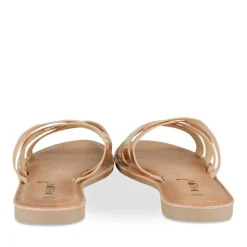Mules ROSE Femme Motif Uni A Enfiler
