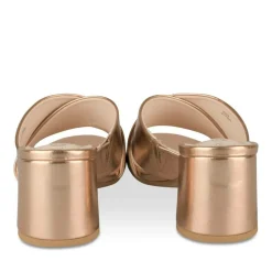 Mules ROSE Femme Motif Uni A Enfiler