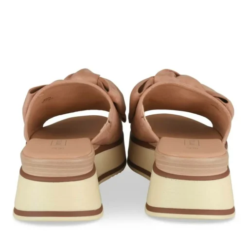 Mules ROSE Femme Motif Uni A Enfiler