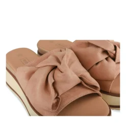 Mules ROSE Femme Motif Uni A Enfiler