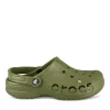 Mules VERT CROCS Army Green