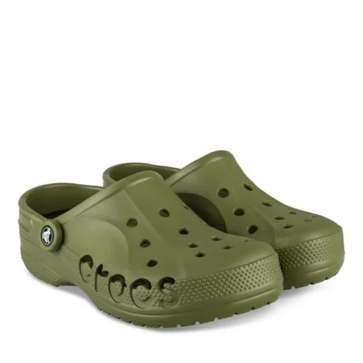 Mules VERT CROCS Army Green