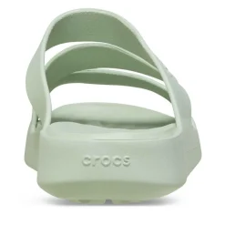 Mules VERT Femme Motif Uni A Enfiler