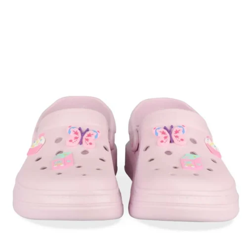 Mules VIOLET Femme Motif Uni A Enfiler