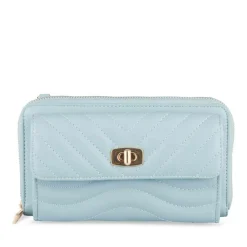 Portefeuille BLEU Femme
