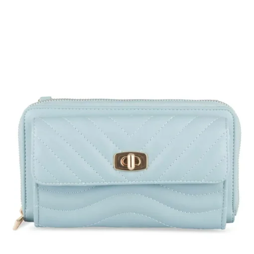 Portefeuille BLEU Femme