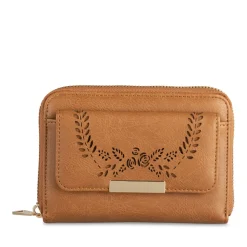 Portefeuille MARRON Femme