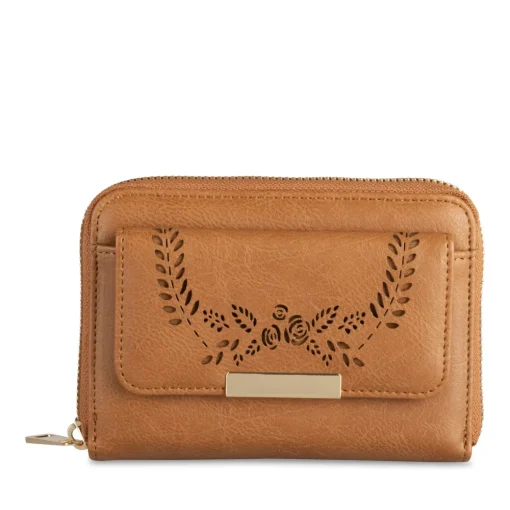 Portefeuille MARRON Femme