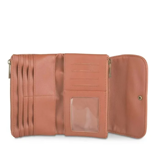 Portefeuille MARRON Femme